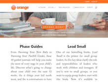 Tablet Screenshot of orangebooks.com